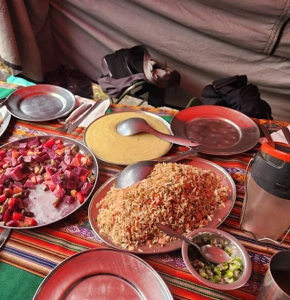 Alimentacion en Trek del Ausanga