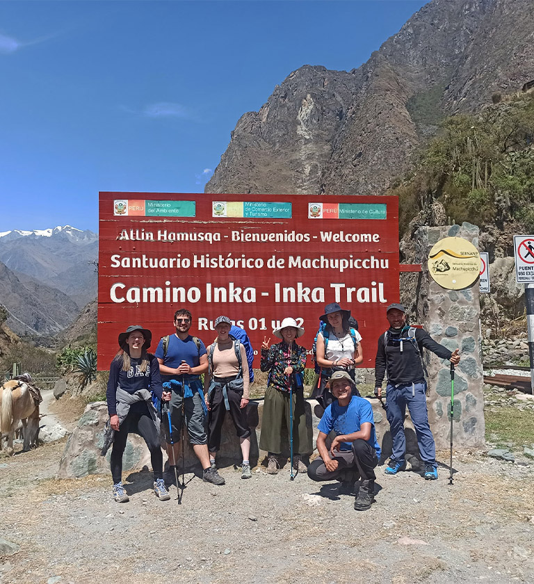 Camino inca a Machu Picchu Patallacta