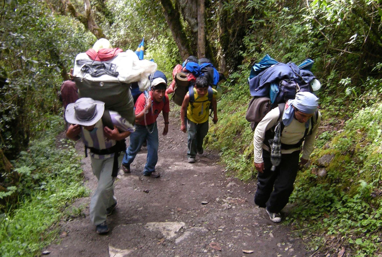 Camino inca a Machu Picchu Patallacta