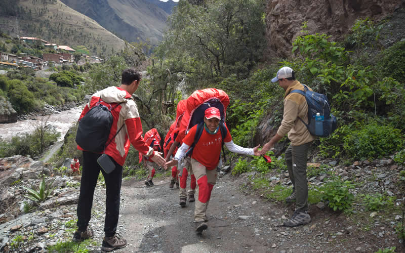 Camino inca a Machu Picchu Patallacta