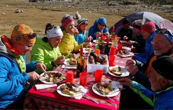 Alimentacion en el Ausangate