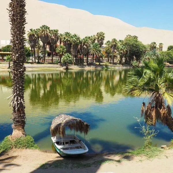 Atardecer en la Huacachina