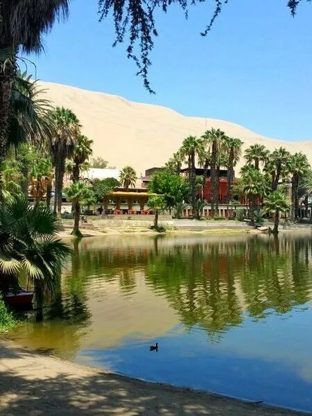 Atardecer en la Huacachina