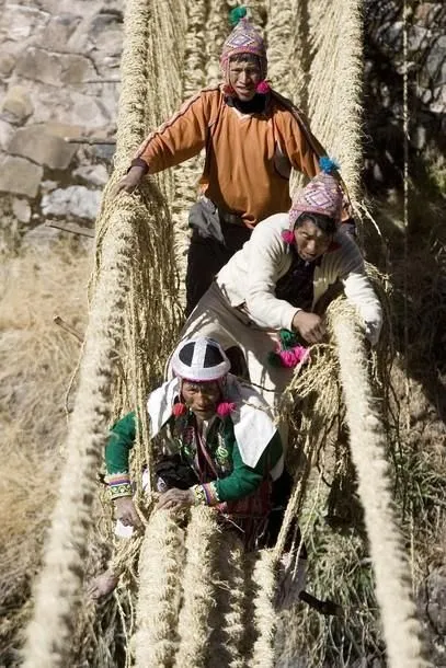 Elaboracion de las sogas Incas