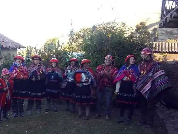 Almuerzo tipico en Patabamba
